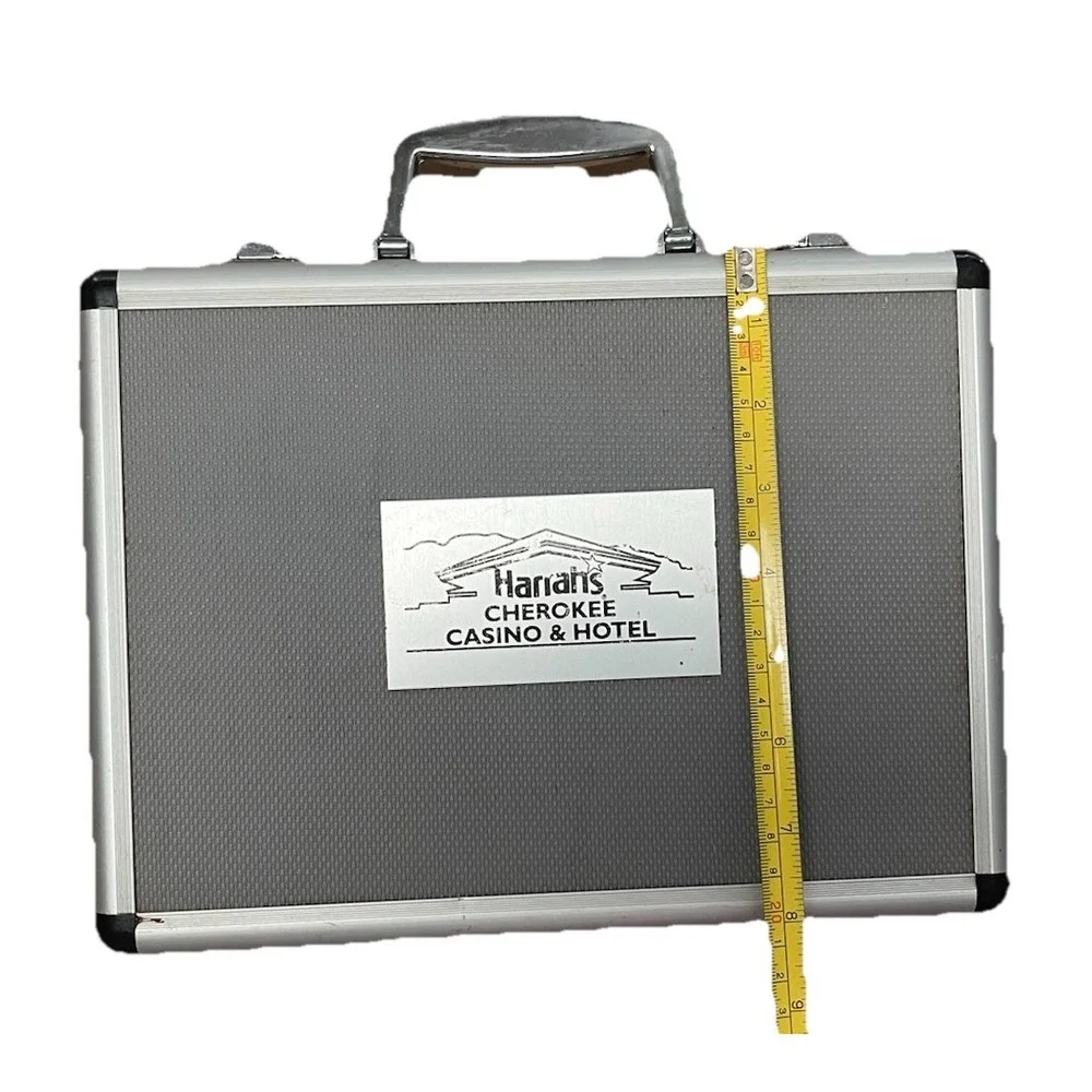 Tool Set in Hard Aluminum Briefcase w/ Harrah's Cherokee‎ Casino & Hotel Plaque